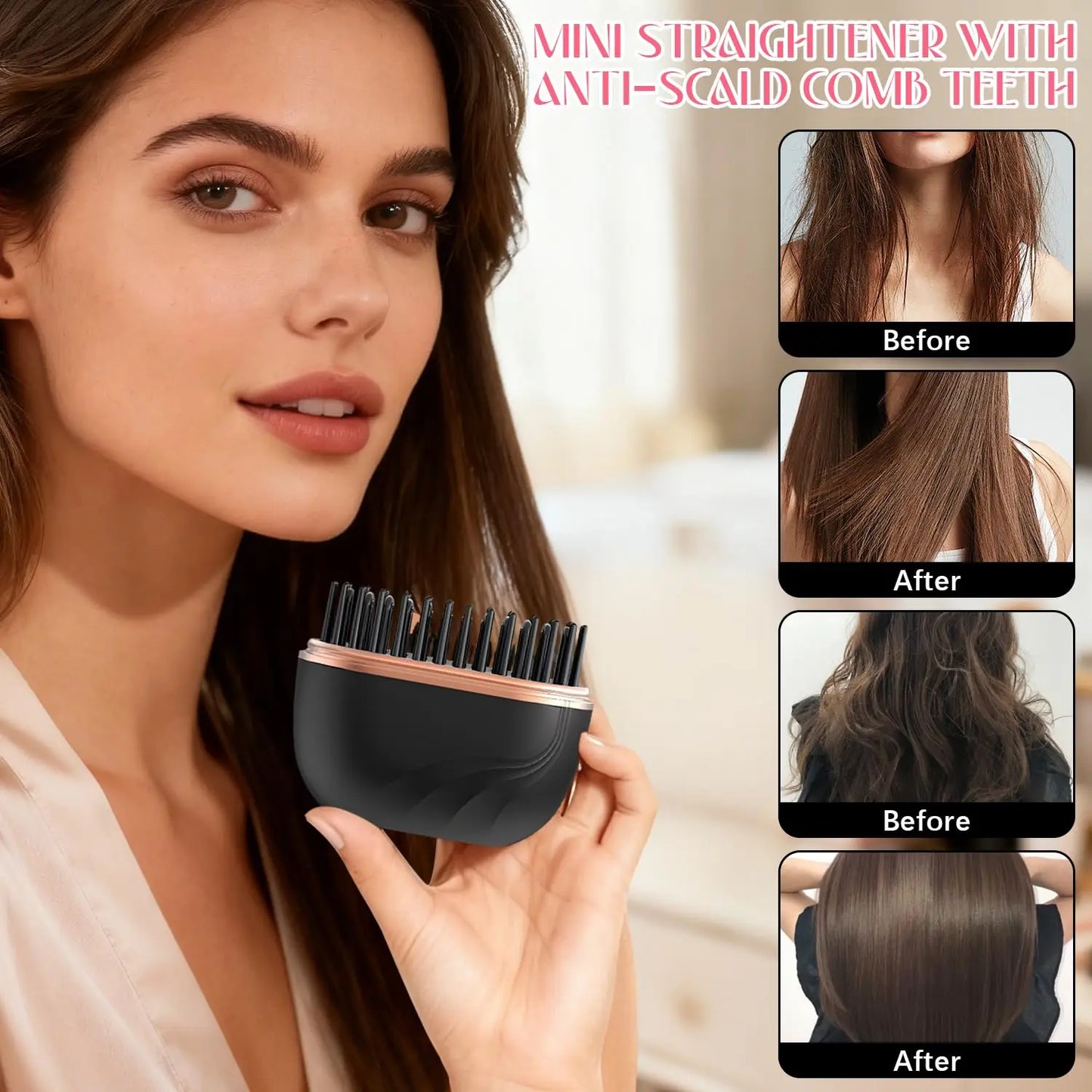 GlowBrush™ Hair Straightener