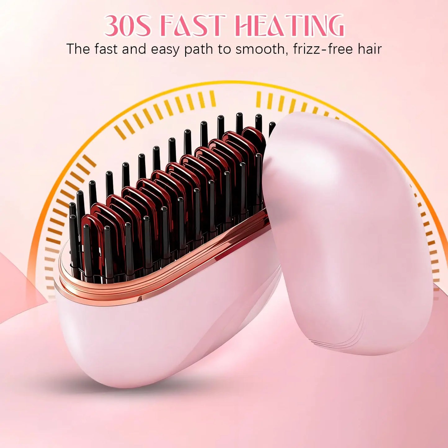 GlowBrush™ Hair Straightener